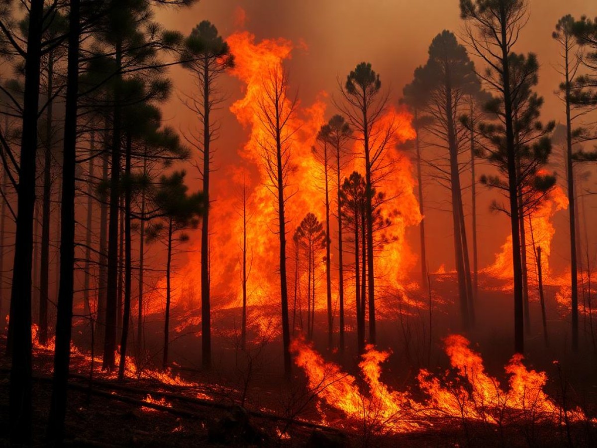 Doce grandes incendios forestales en cuatro días ponen en jaque los medios contra el fuego en España