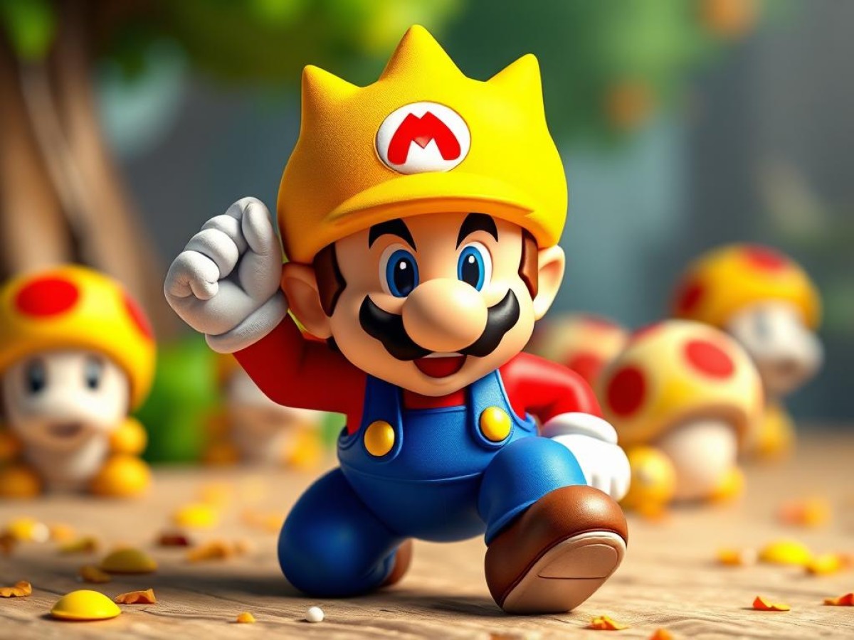La seta que come Súper Mario antes de pisar tortugas existe, y la razón por la que le hace más fuerte también