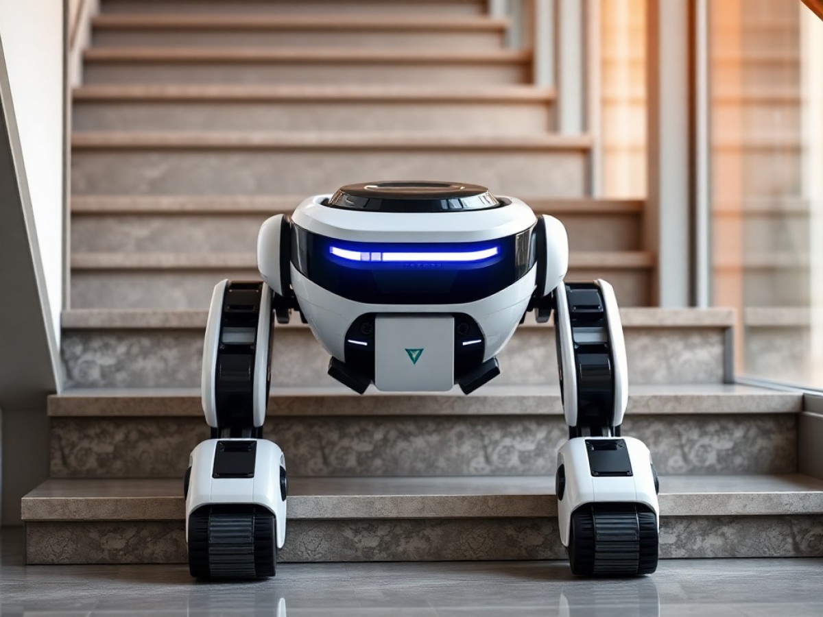 Dreame se pasa el juego con su robot aspirador biónico Cyber X, capaz de subir escaleras a cuatro patas