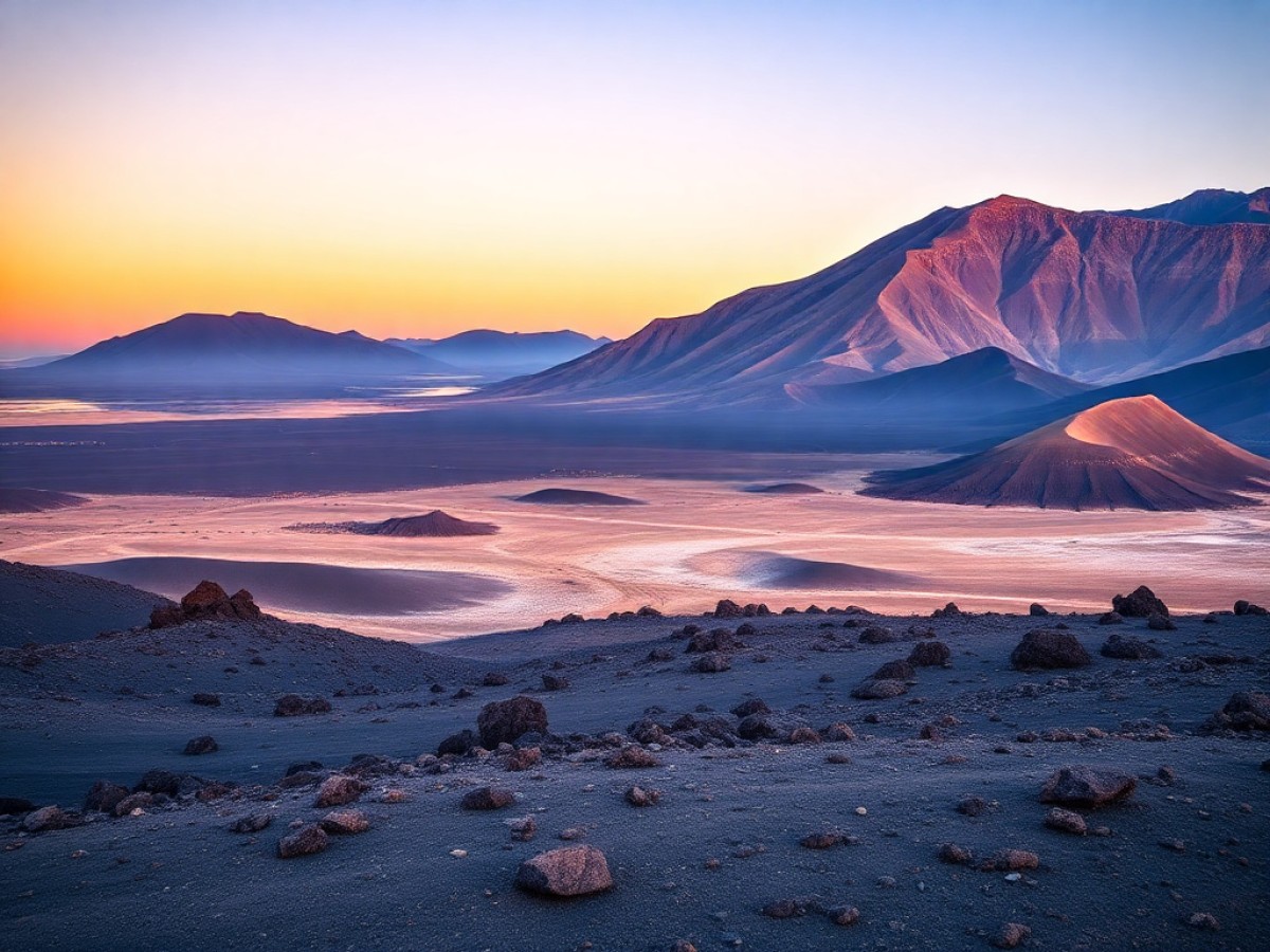 El espectacular cambio del paisaje lunar de Lanzarote