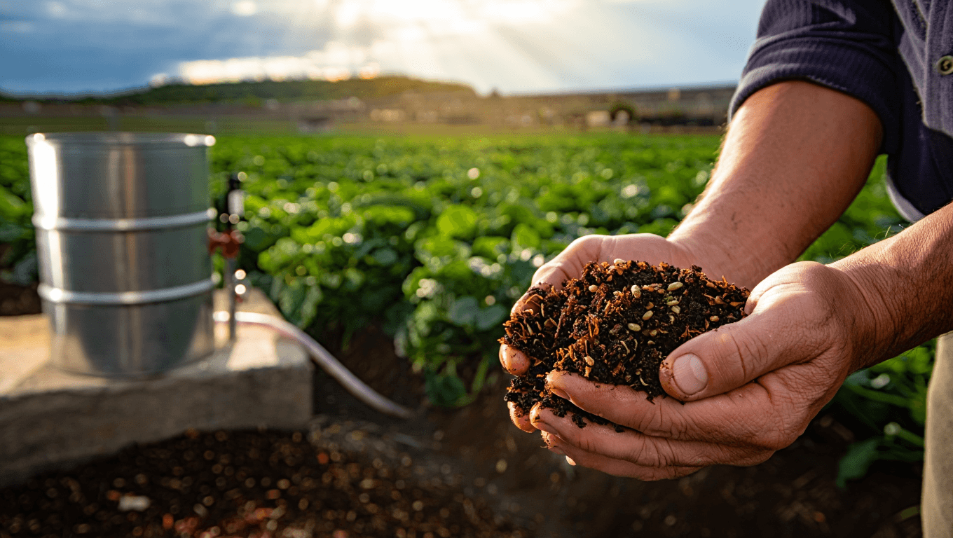 La cerveza que regenera el campo: residuos convertidos en fertilizante
