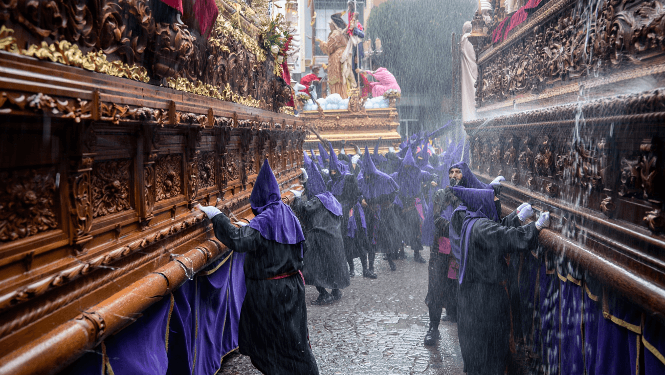 Tiempo este fin de semana en España: inicio de Semana Santa con lluvias y fuerte viento