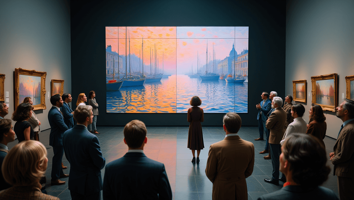 Querían demostrar que la IA era incapaz de pintar un Monet. Más de 1.000 mensajes después, sólo los expertos descubrieron dónde estaba el truco