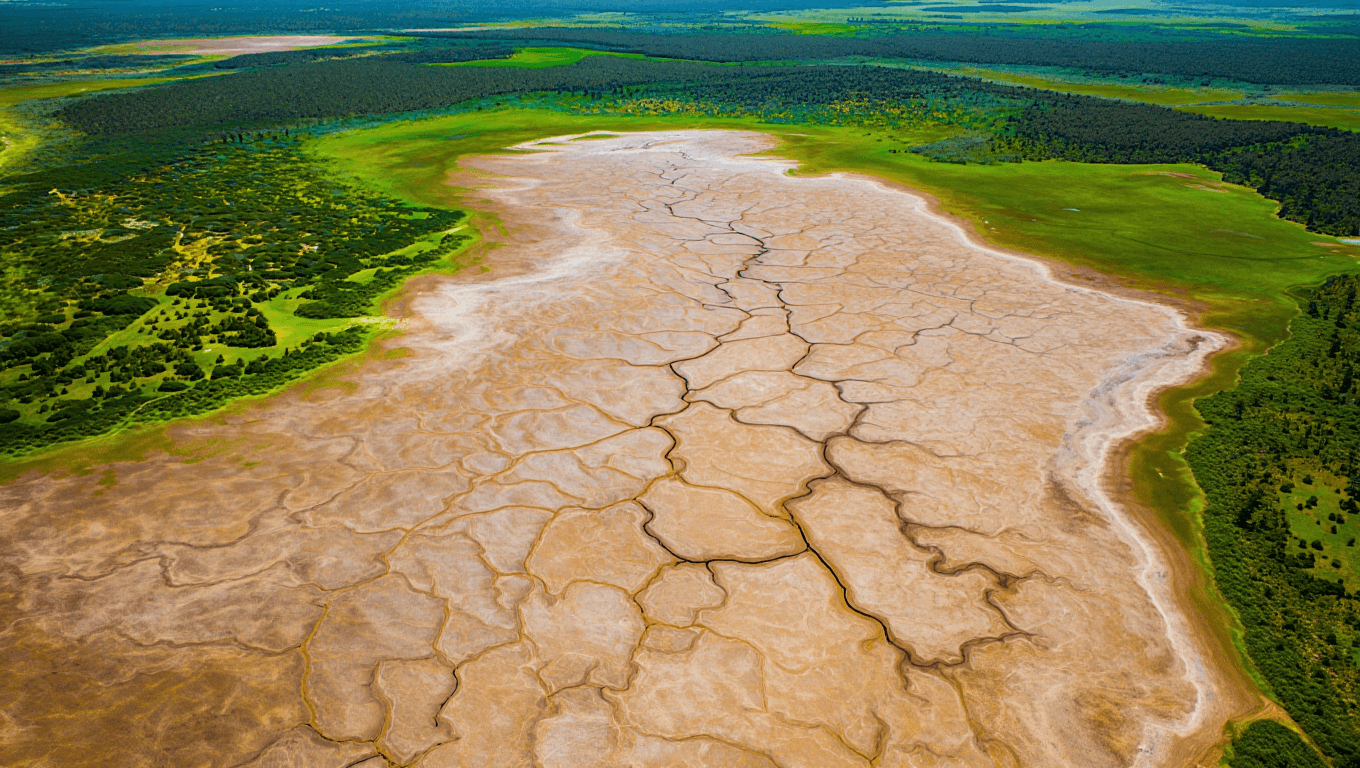 En 2023, imágenes satelitales demostraron que Doñana estaba seco. Tres años de lluvia después, sigue en alerta roja