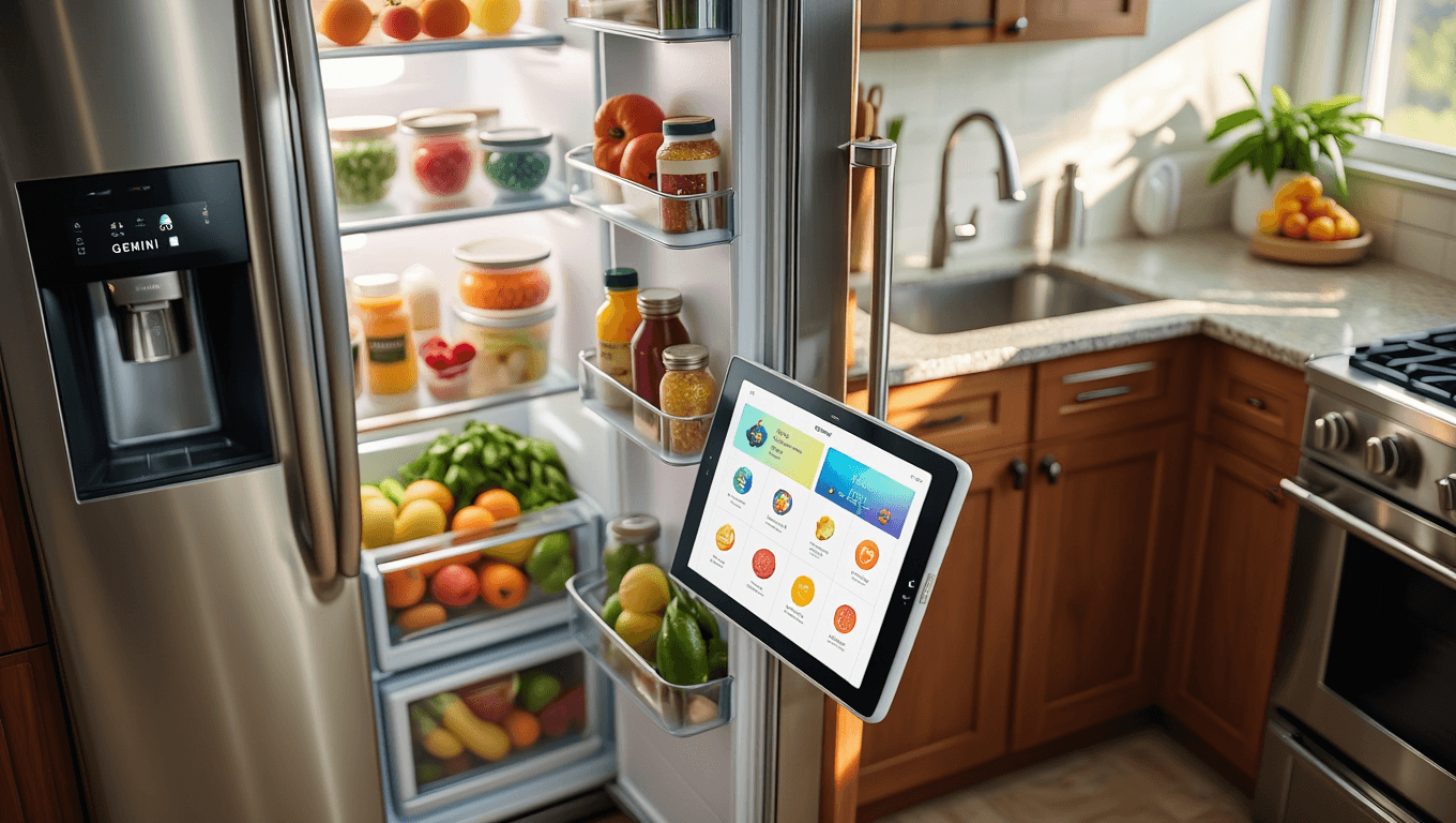 Gemini llega a los electrodomésticos Samsung: así mejora sus neveras inteligentes