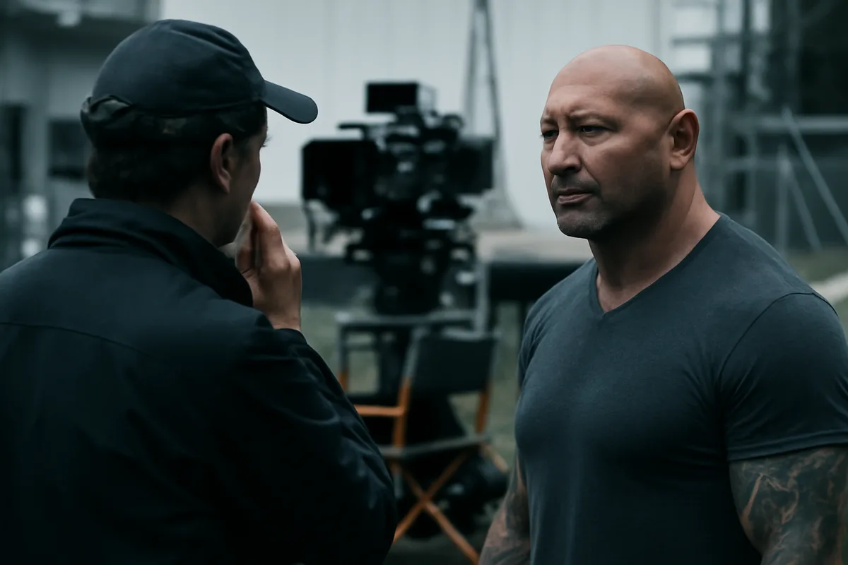 Los datos confirmados y las pistas públicas — Estado de la filmación: la producción está momentáneamente paralizada mientras se resuelve el casting. Posible sustituto: entre los nombres que han circulado, destaca el de Dave Bautista, aunque por ahora no hay confirmación