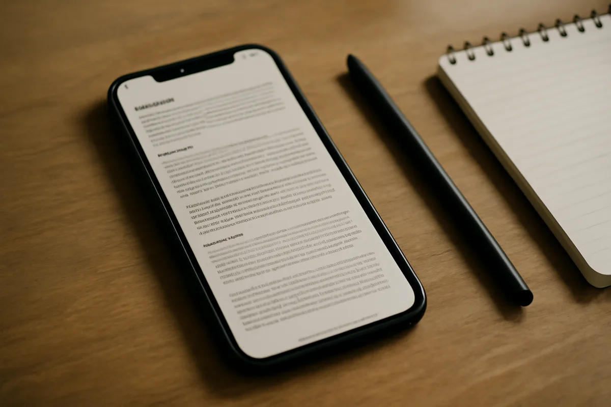 Las notas de Apple en iOS 27 ganan separadores, integración con Siri IA y mejor
